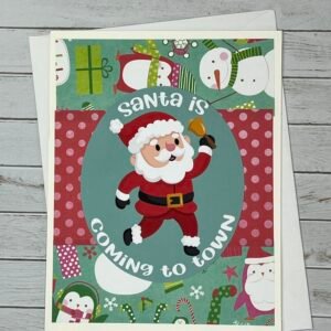Handmade Cards - Santa Bell