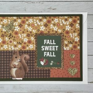 Handmade Greeting Card - Fall Sweet Fall