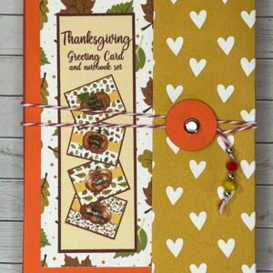 Fall Card and Notebook Set (Girl)