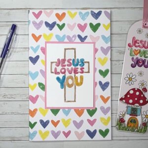 Notebook Set - Jesus Loves You Cross